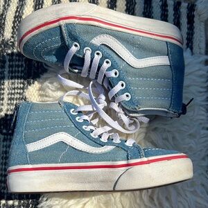 Vans Kids Blue High-Top Sneakers